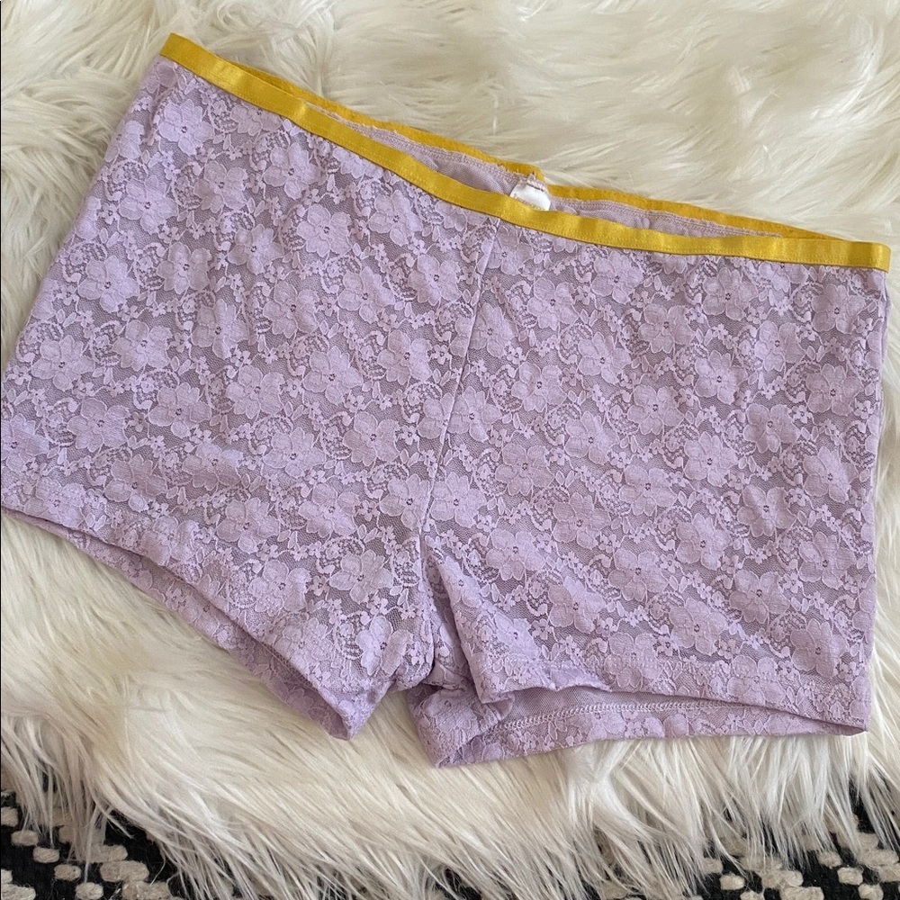 Jasmine & Ginger Lavender and Yellow Pajama Set - Picture 2 of 7